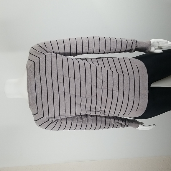 Hoity Toity Thin Striped Sweater M - Picture 6 of 11
